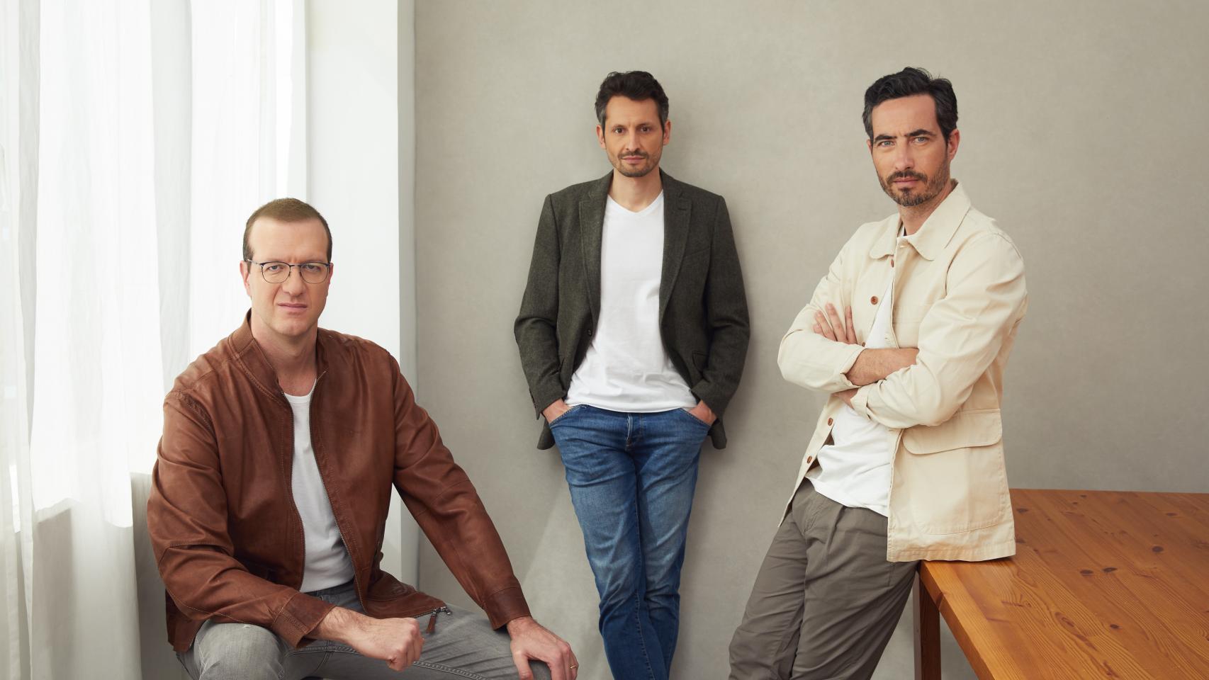 Rodrigo Burillo, Michele Trevisiol y Sergio González son los cofundadores de Piper.