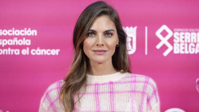 Amaia Salamanca, en la presentación de la iniciativa de Solán de Cabras y de la AEC.