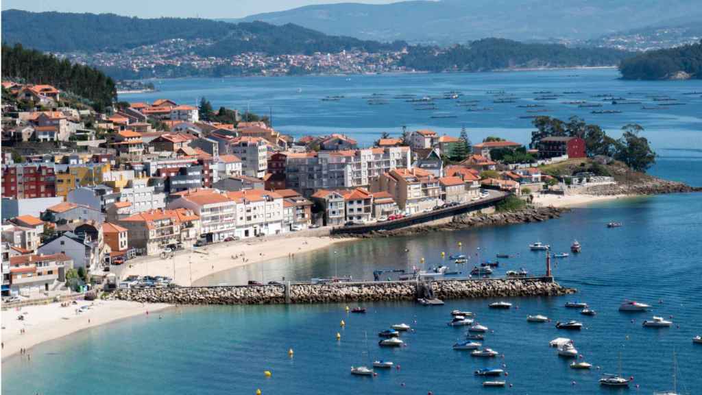 Puerto de Raxó, en Poio (Pontevedra).