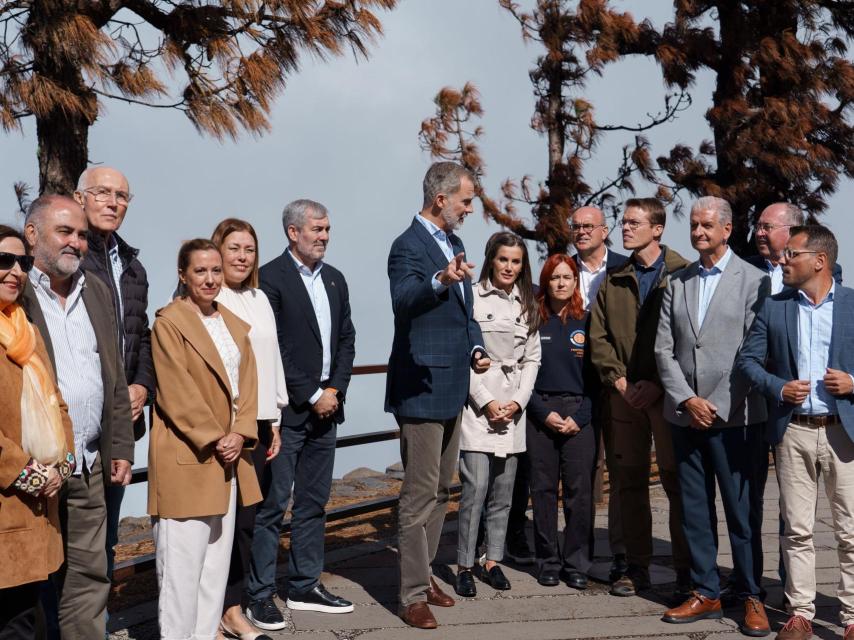 Los Reyes, en el mirador de Chipeque.