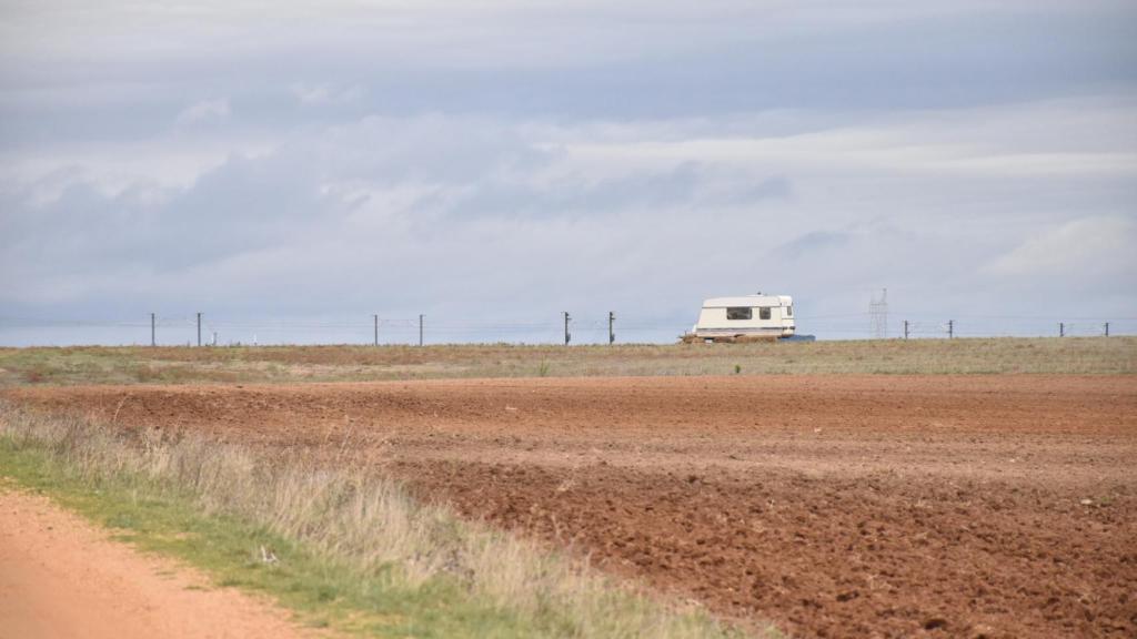 Cercado donde estaba el ganado que cuidaban los cinco perros y la caravana del pastor