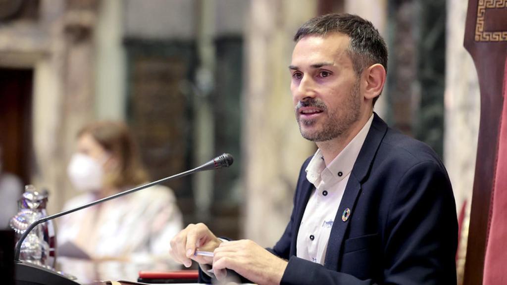 El concejal del Ayuntamiento de Valencia, Sergi Campillo, en una imagen de archivo. EE