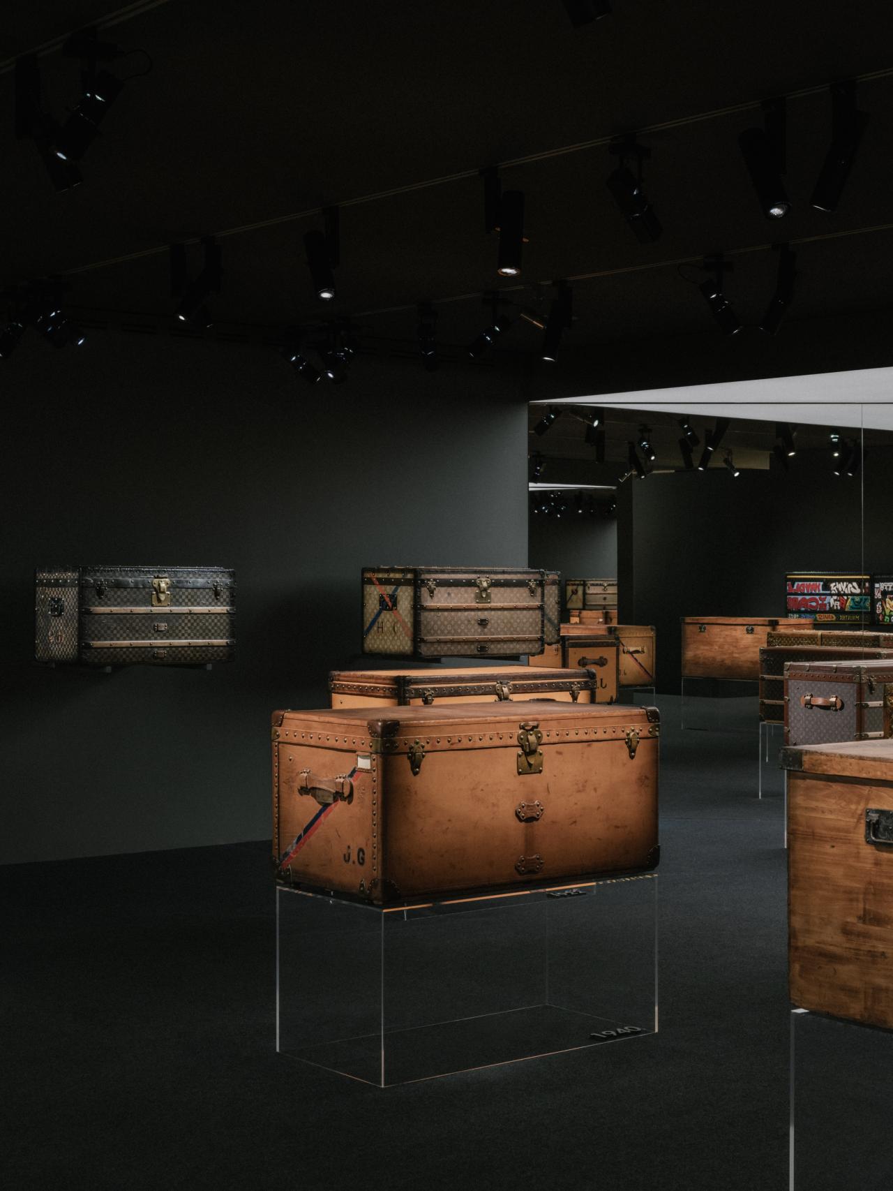 Detalle de la exposición 'La Malle Courrier'.
