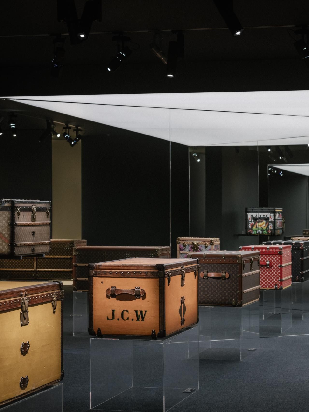 Detalle de la exposición 'La Malle Courrier'.
