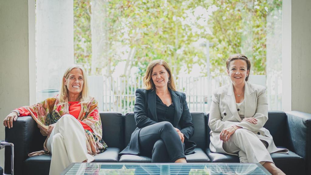 Rocío Albert, Ana Dávila y Fátima Matute.