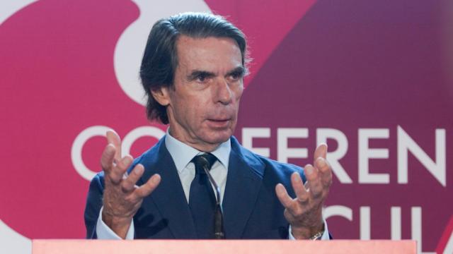 José María Aznar en el Cámara Business Club de Alicante.