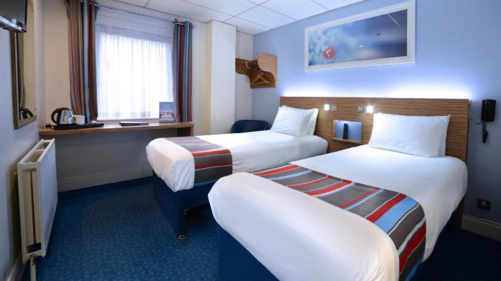 Habitación de un hotel de la firma Travelodge