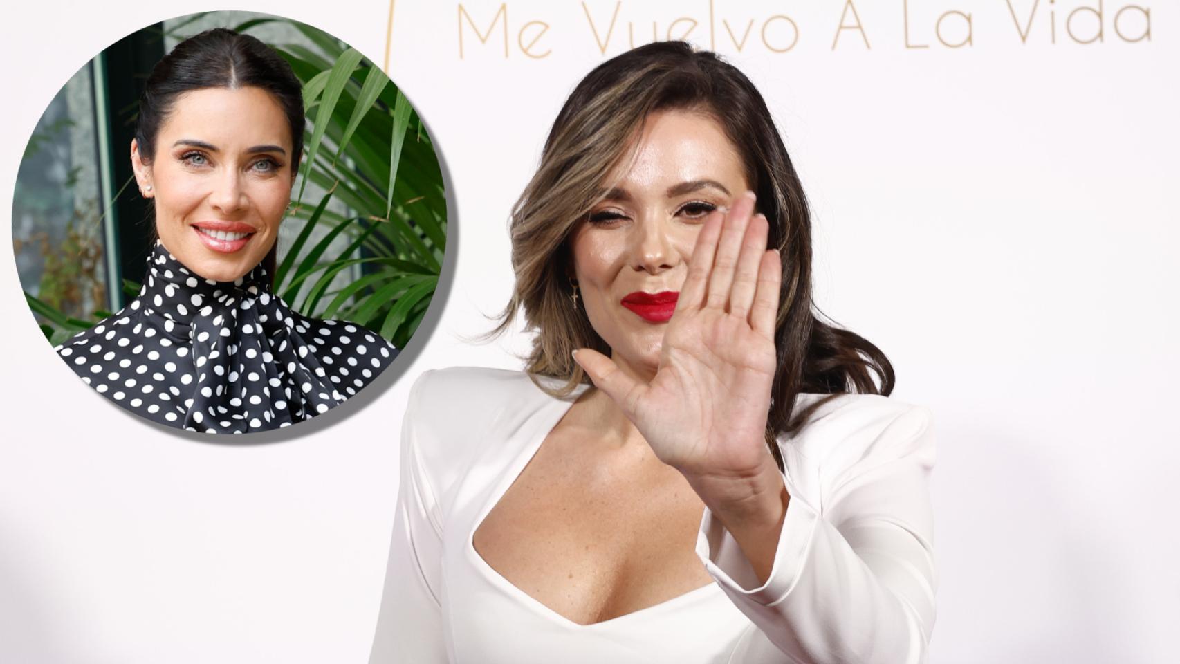Pilar Rubio y Lorena Gómez, en un montaje de JALEOS.