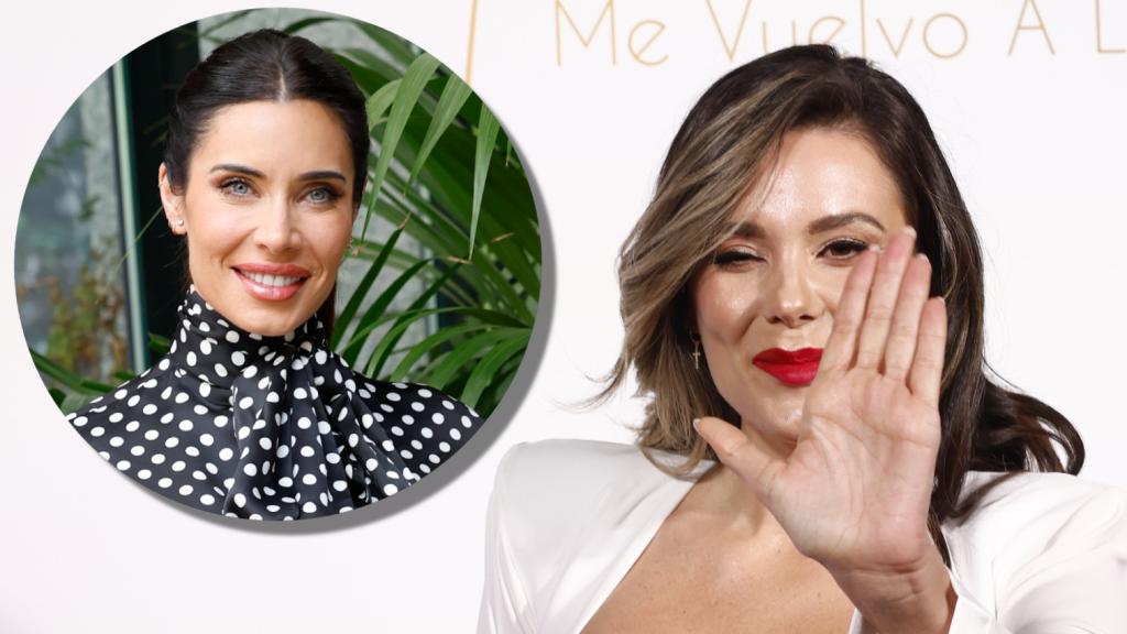 Pilar Rubio y Lorena Gómez, en un montaje de JALEOS.