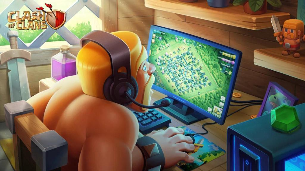 Clash of Clans se puede jugar en el ordenador con Google Play Games