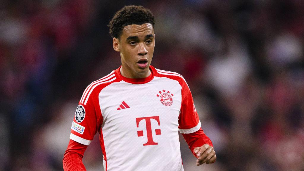 Jamal Musiala, con el Bayern Múnich