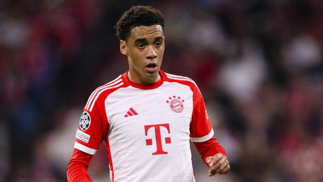 Jamal Musiala, con el Bayern Múnich