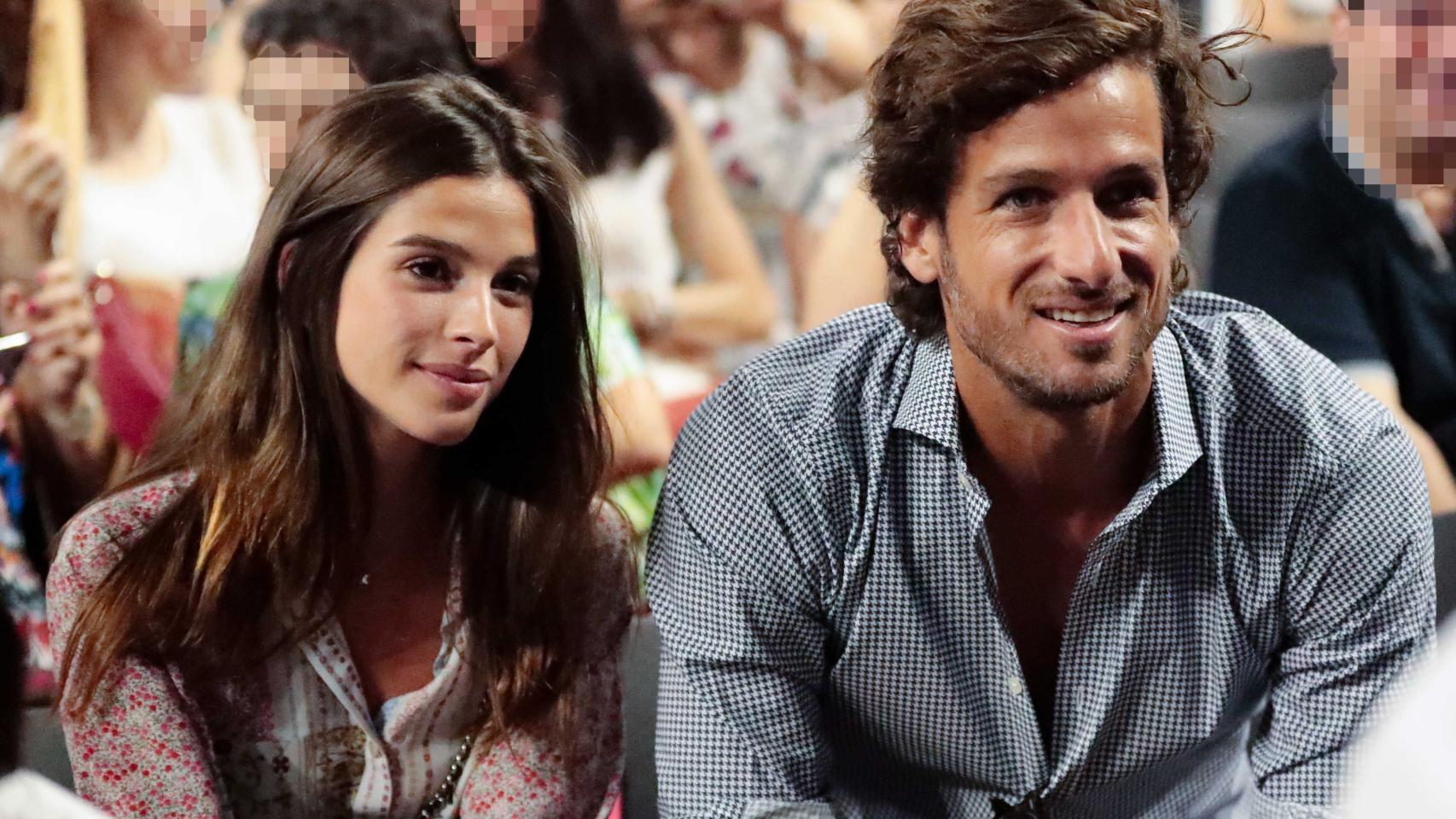 Sandra Gago y Feliciano López, en una imagen de archivo