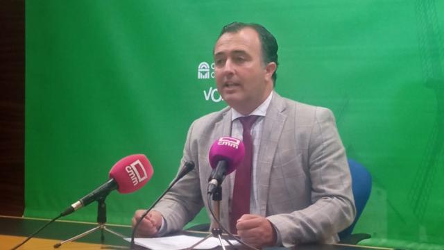 David Moreno, presidente del Grupo Parlamentario de VOX en las Cortes. Foto: VOX.