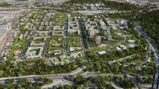 Proyección virtual de Los Cerros, uno de los desarrollos del sureste de Madrid.
