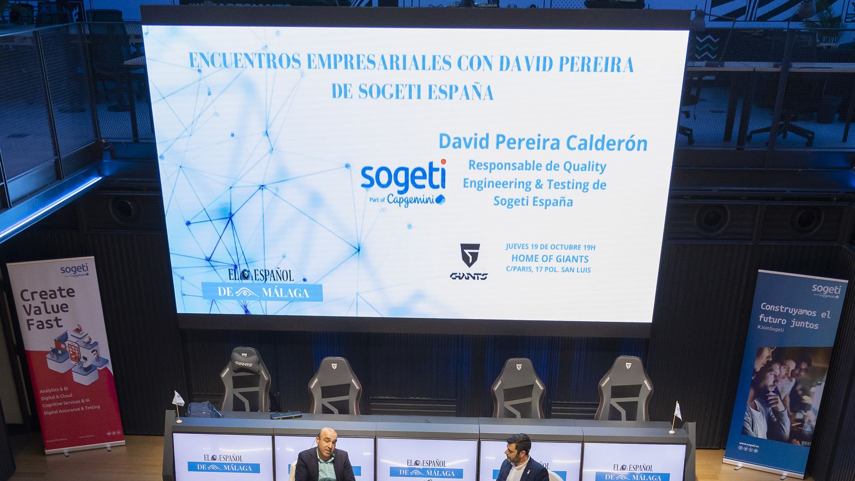 Las mejores imágenes del Encuentro Empresarial de El Español de Málaga y Sogeti