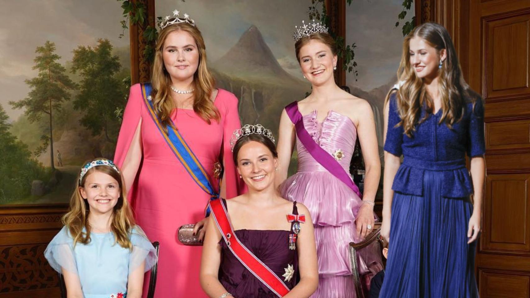 Las Princesas de Europa, en un montaje de Magas.