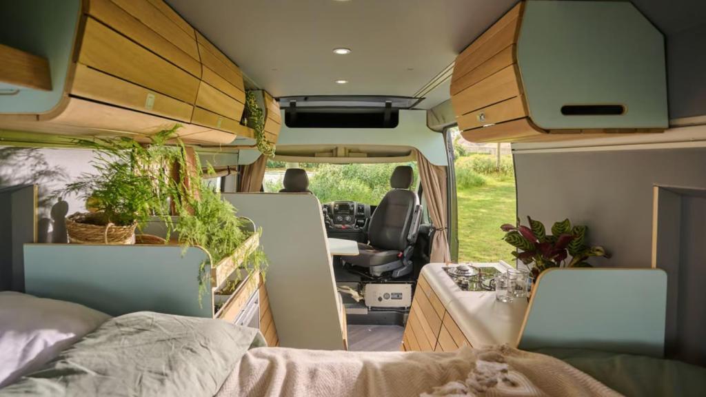 Sistema modular de autocaravana