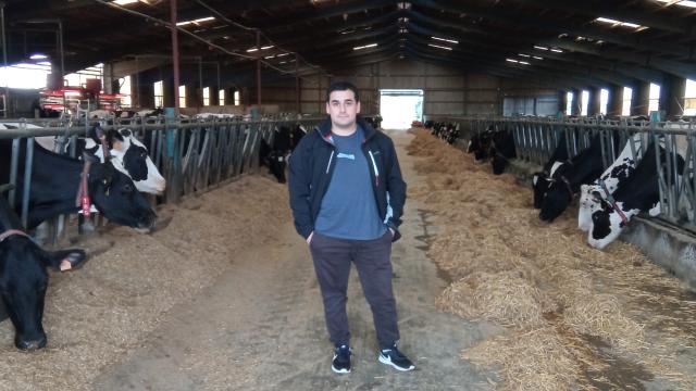 Marcos Sánchez Pérez, uno de los jóvenes becados