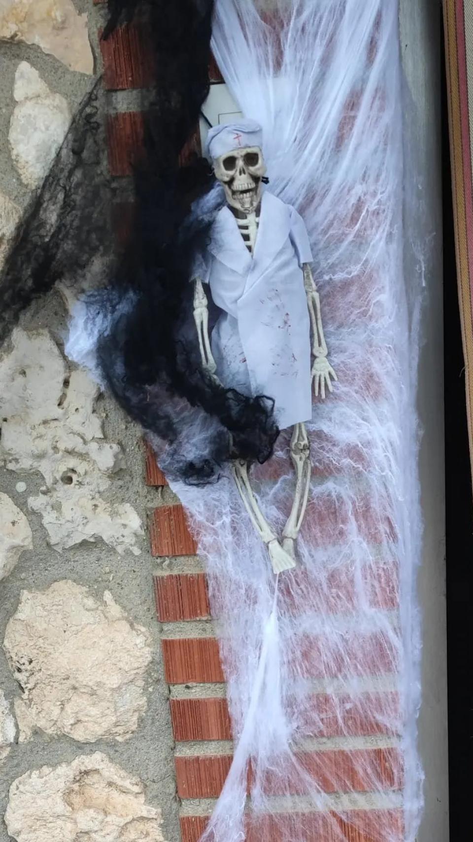 La casa de Ana María se viste de Halloween