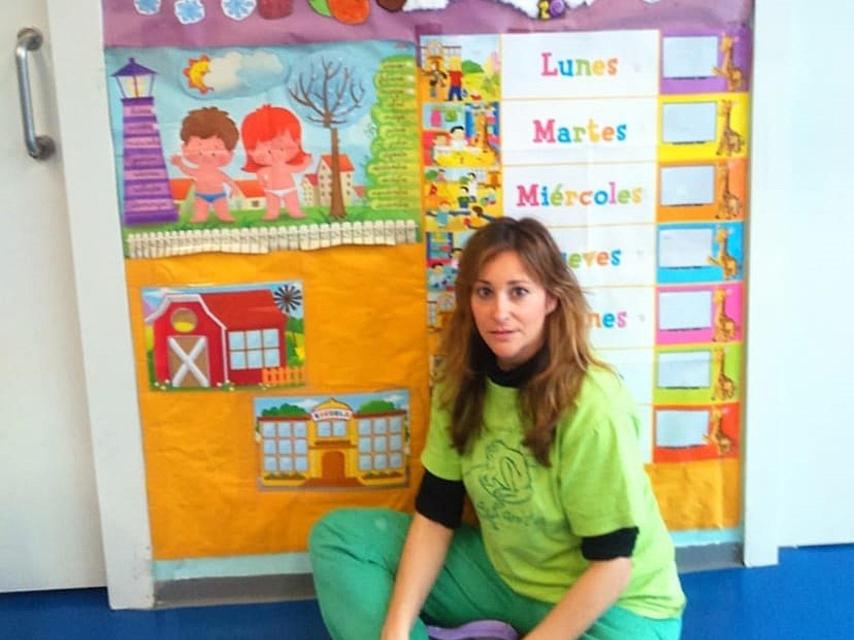 Elena en la escuela