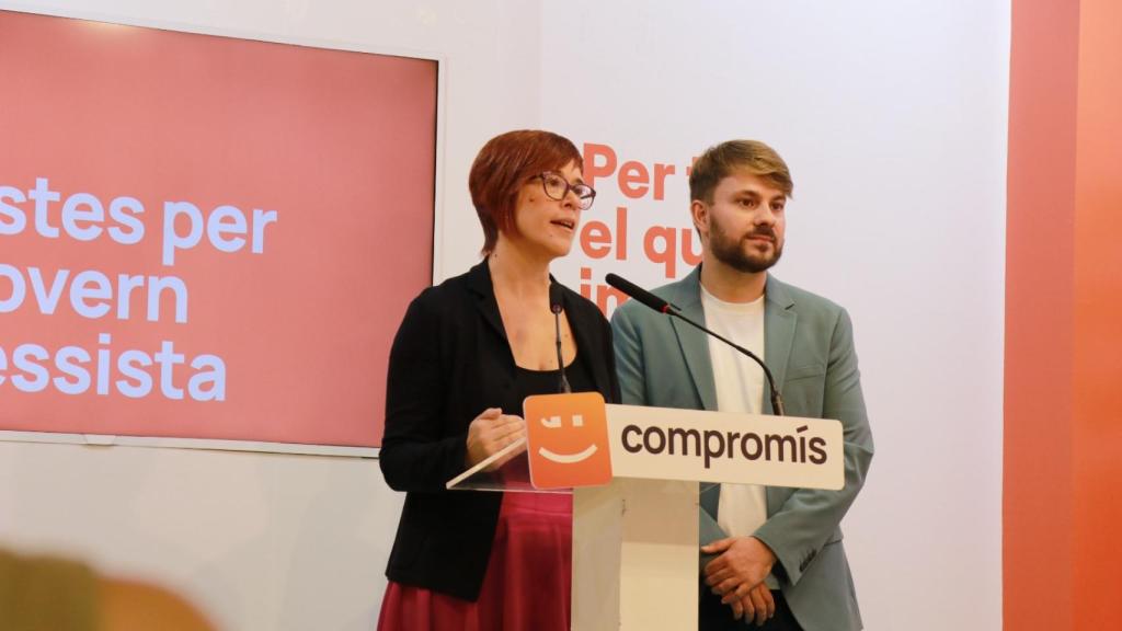 La portavoz de Compromís en el Congreso, Àgueda Micó. EE