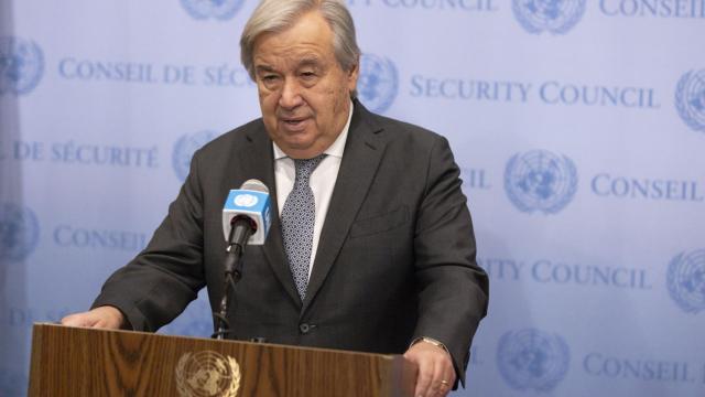 António Guterres comparece en Naciones Unidas tras el Consejo de Seguridad