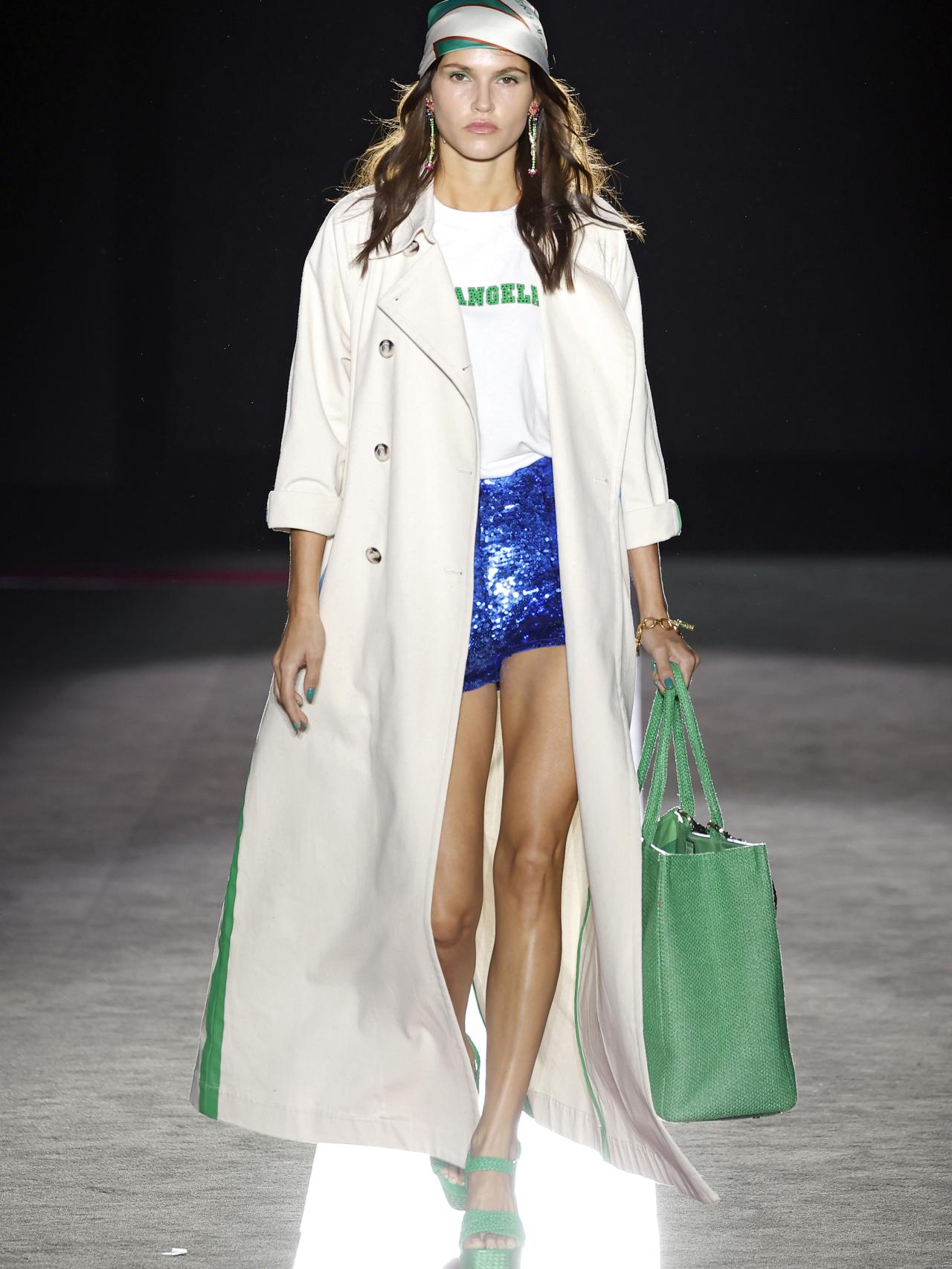Detalle del desfile de Lola Casademunt by Maite.