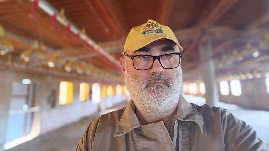 El productor avícola Eloy Ureña, también responsable avícola de la COAG.
