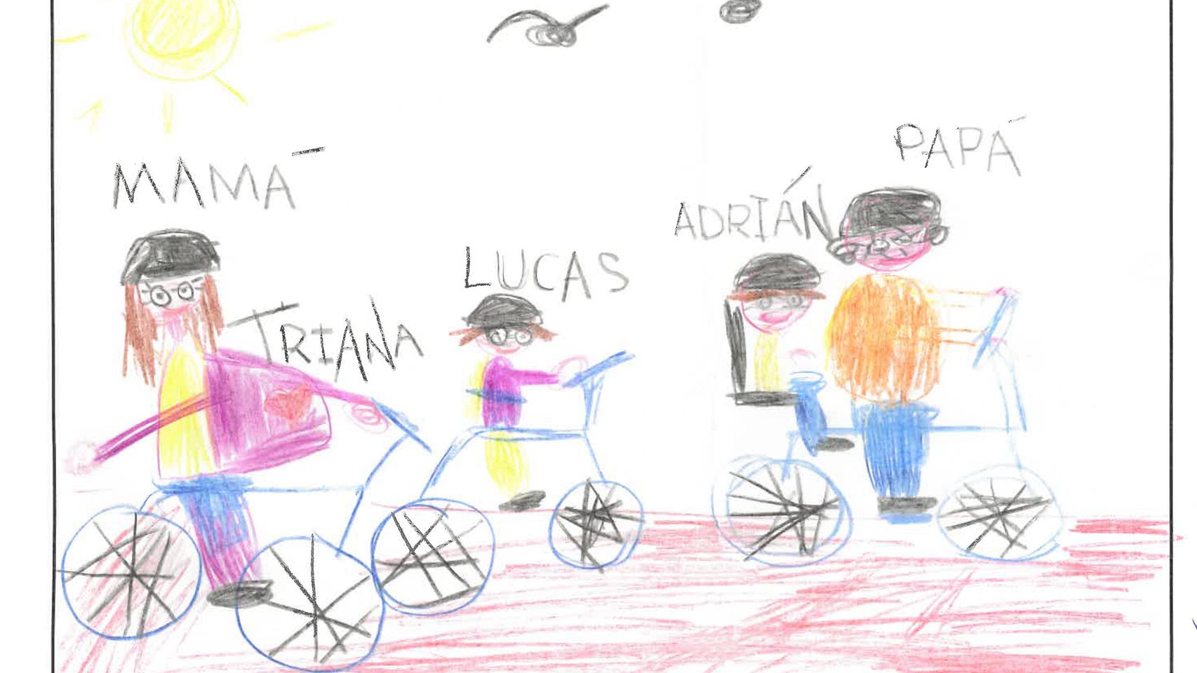 Uno de los dibujos ganadores del certamen.