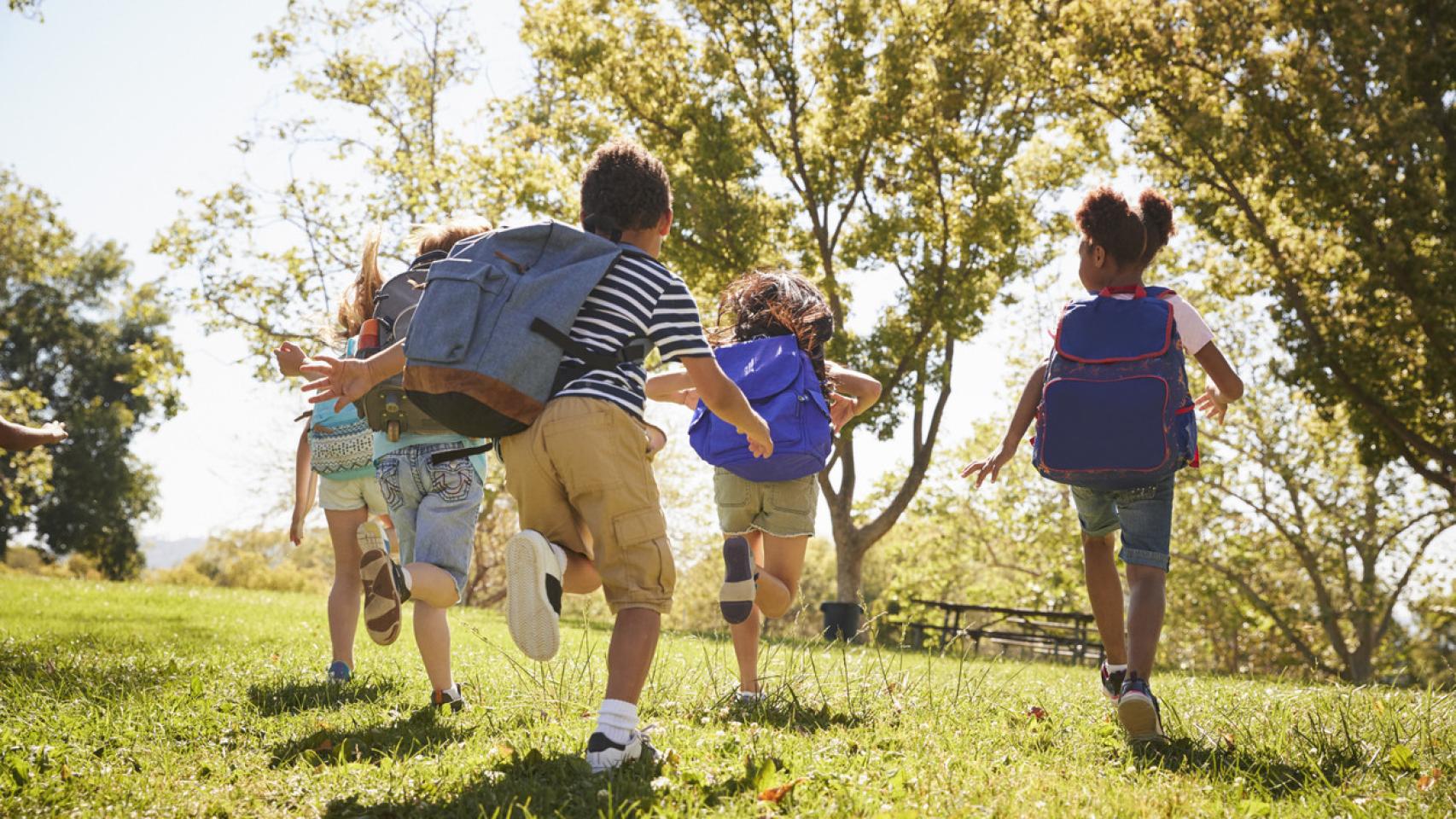 Juegos para niños al aire libre.