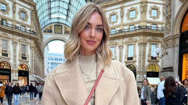 Chiara Ferragni en las redes sociales.