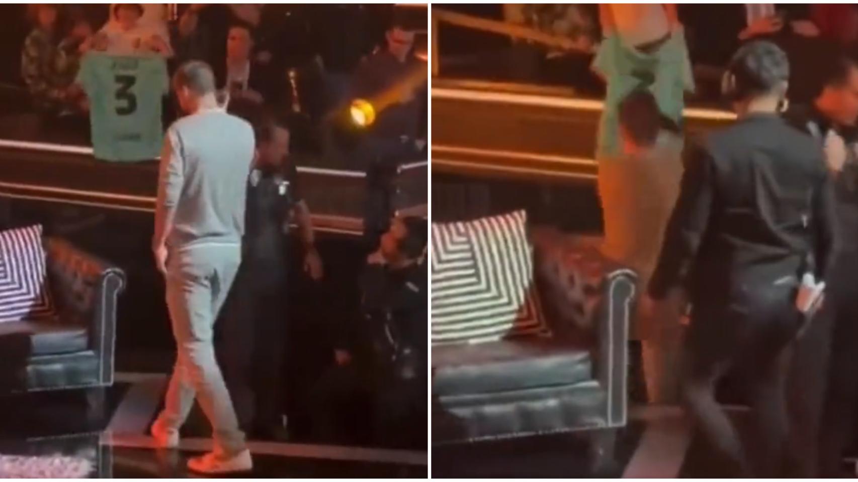 Gerard Piqué tiene una importante caída en el plató de la Kings League Américas
