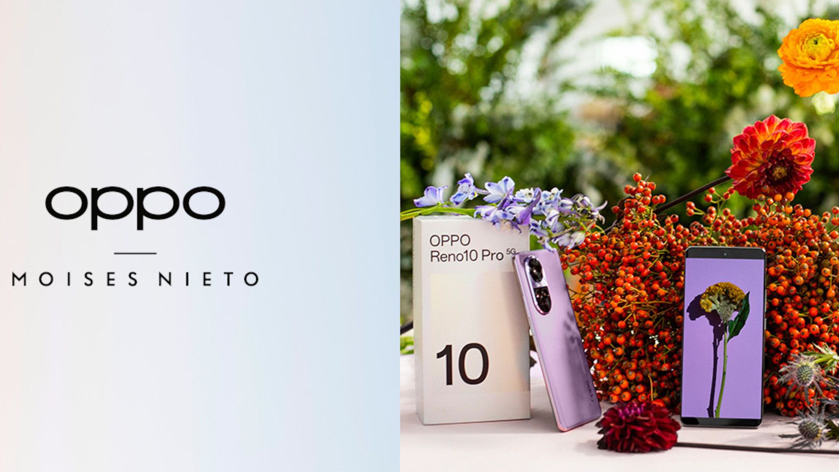 Oppo y Moisés Nieto colaboran juntos
