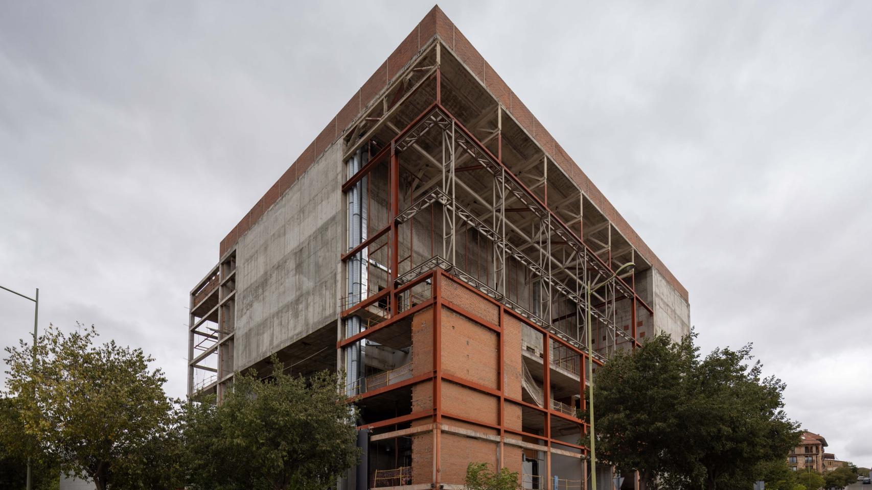 Así está hoy por hoy el edificio Quixote Crea de Toledo, futura sede de las Cortes de Castilla-La Mancha