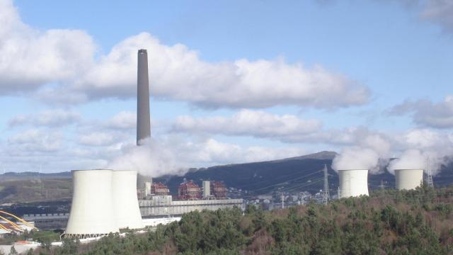 Central térmica de As Pontes (A Coruña)