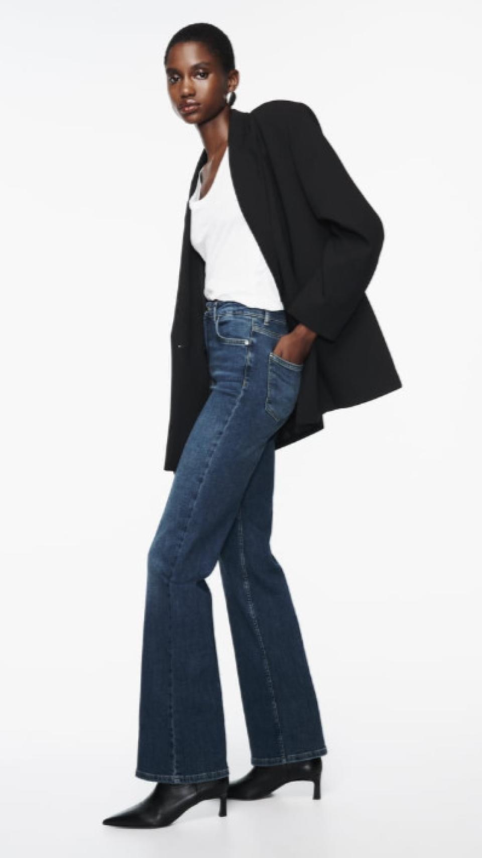 Jeans Z1975 Flare tiro alto