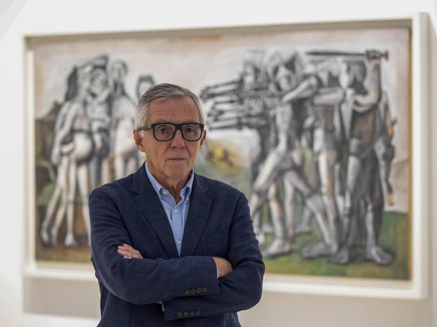El director del Museo Picasso, José Lebrero.