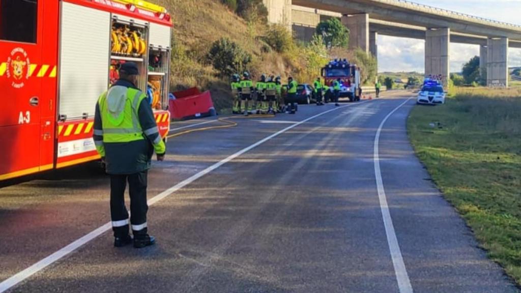 Accidente mortal en La Hiniesta