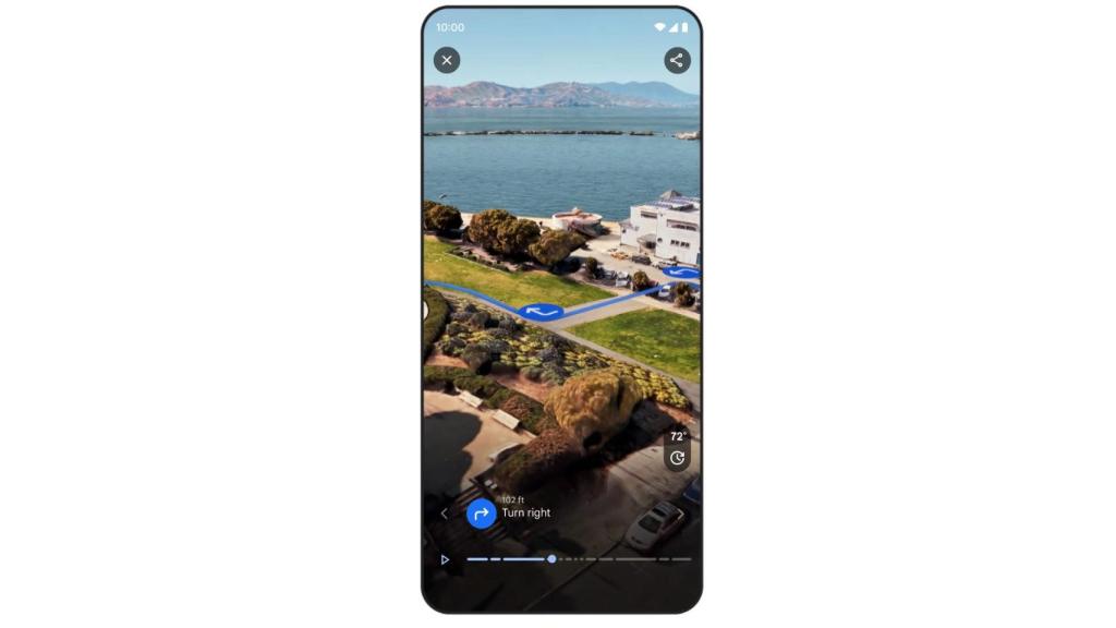 Nueva vista inmersiva de Google Maps