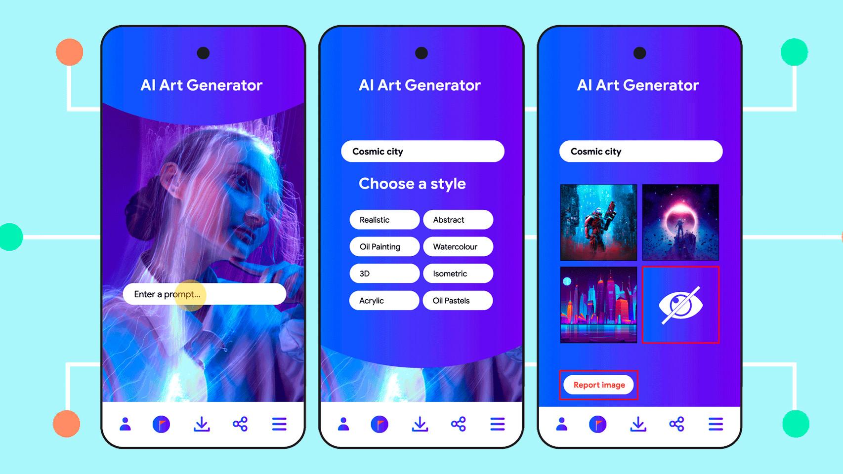 Google impone normas a las apps que generan contenido con IA en la Google Play Store