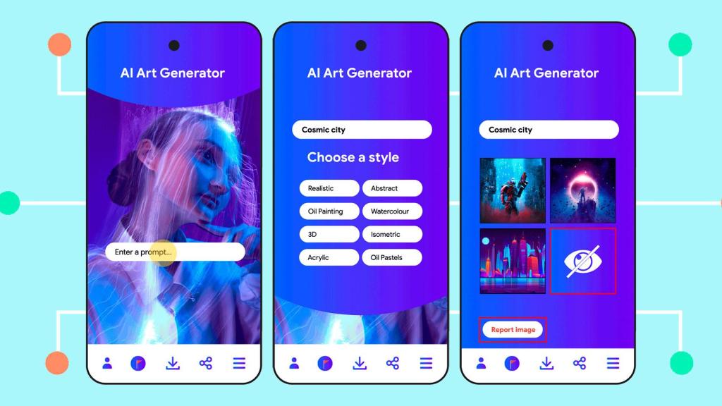 Google impone normas a las apps que generan contenido con IA en la Google Play Store