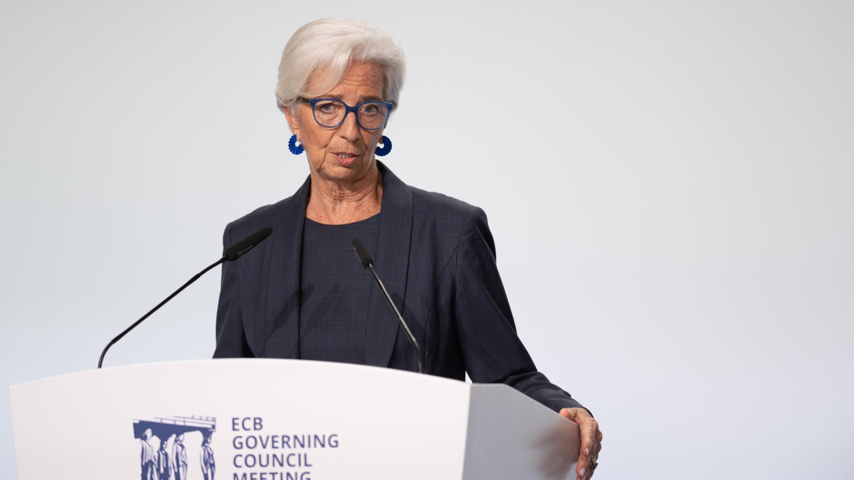 La presidenta del BCE, Christine Lagarde