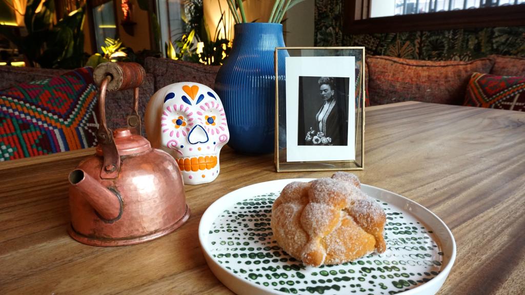El Pan de Muerto del restaurante Bakan.