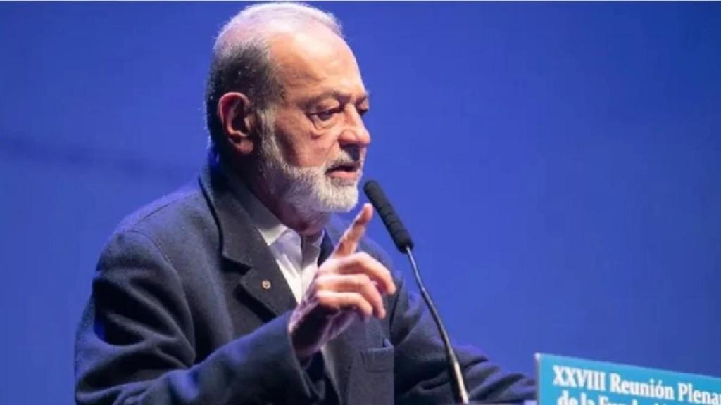 Carlos Slim en la XXVIII Reunión del Plenario de la Fundación Círculo Montevideo.