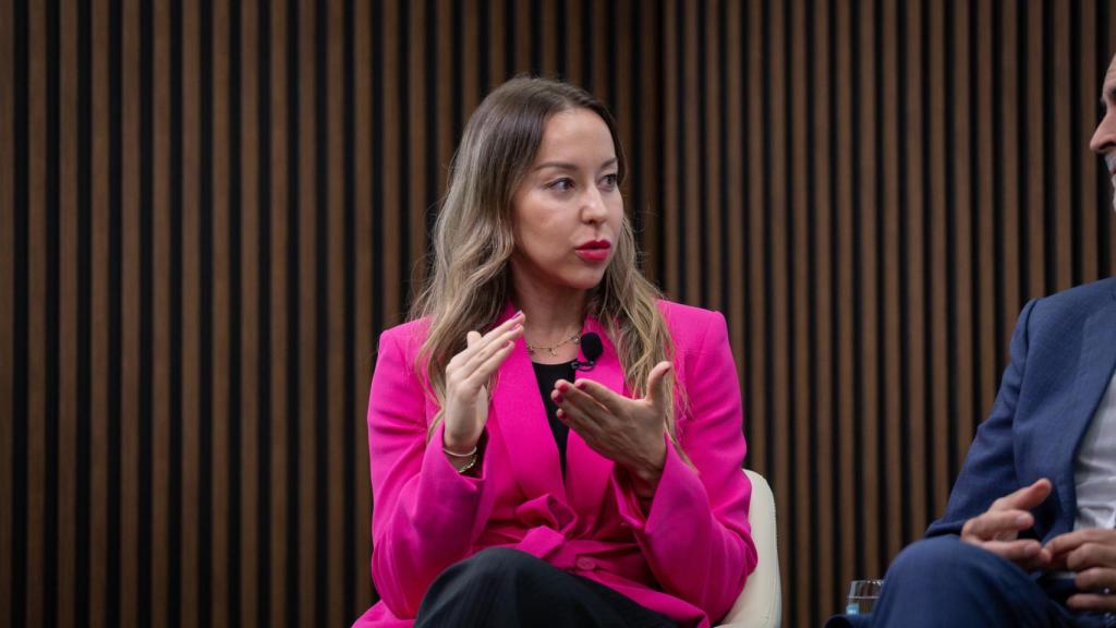 La nutricionista Paloma Quintana interviene en la charla de El Español.
