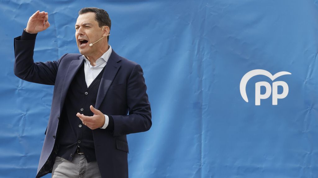El presidente de la Junta de Andalucía, Juanma Moreno.