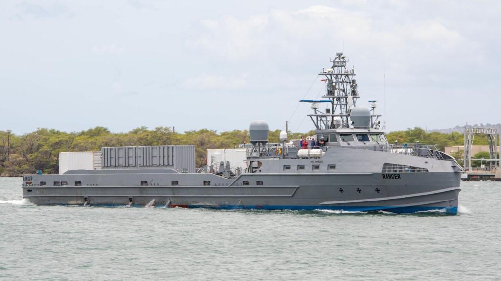 USV Ranger en Pearl Habor