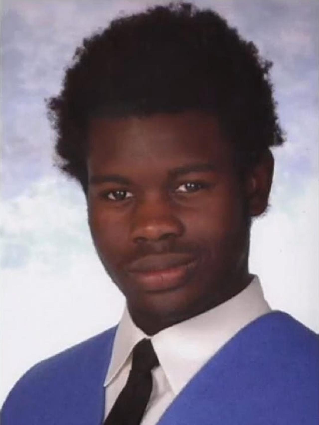 Lamine Thior, cuando era joven.