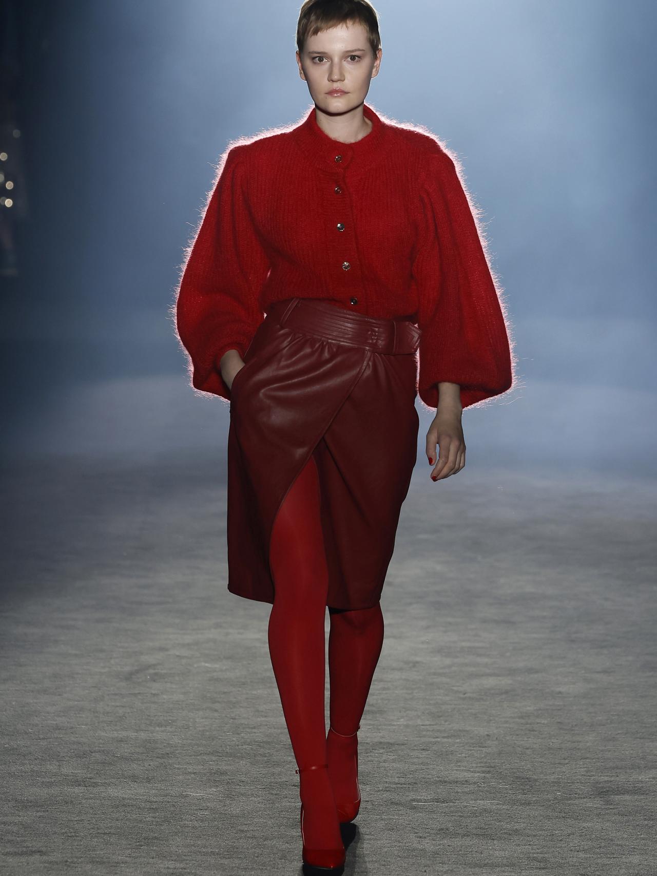 Detalle del desfile de The Label Edition.